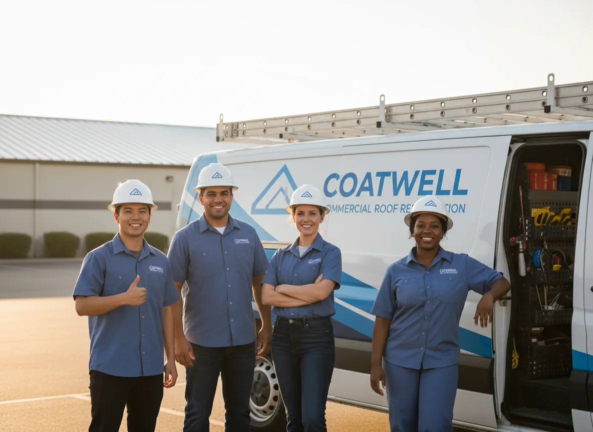 Commercial roof coating company in Taylor Ridge, IL